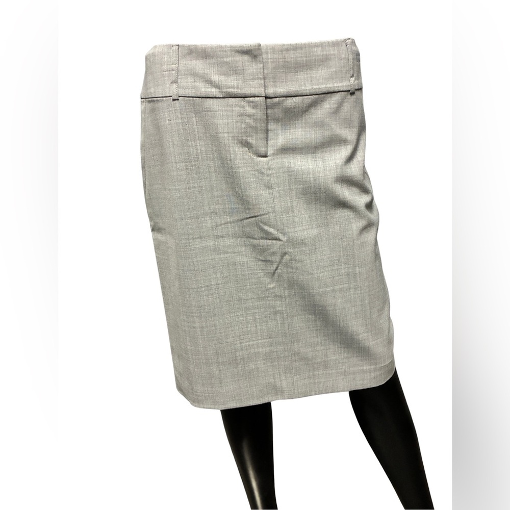 Express Light Gray Pencil Skirt